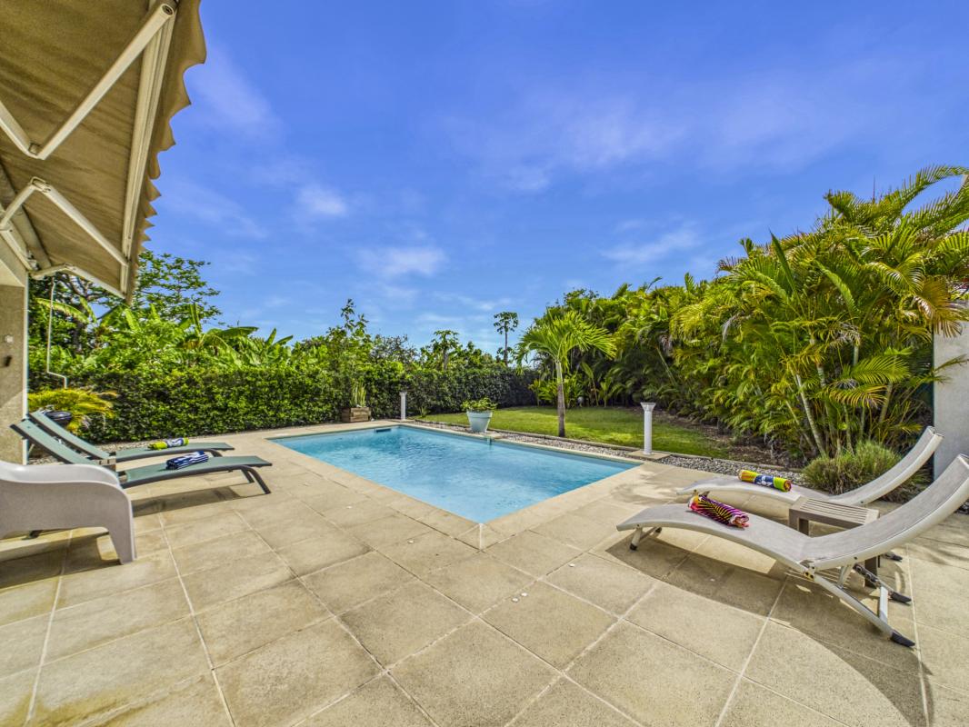 5.Location villa piscine proche plage Saint François Guadeloupe